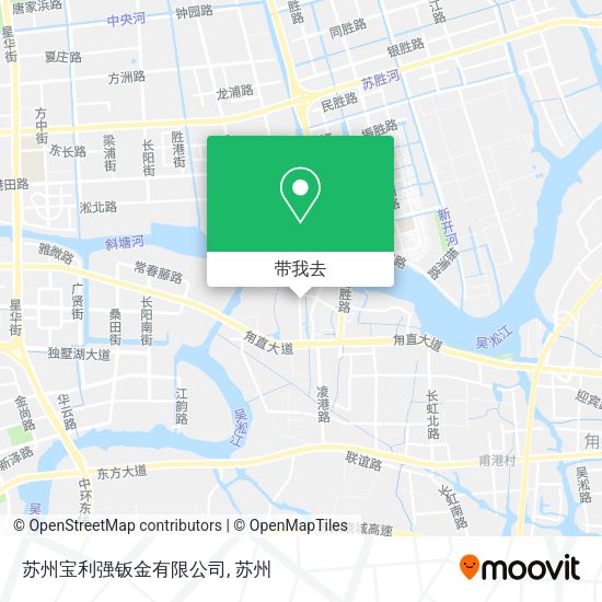 苏州宝利强钣金有限公司地图