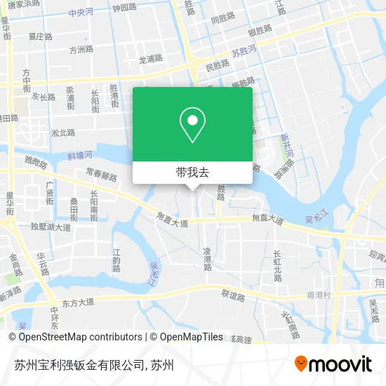 苏州宝利强钣金有限公司地图
