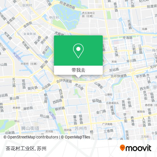 茶花村工业区地图