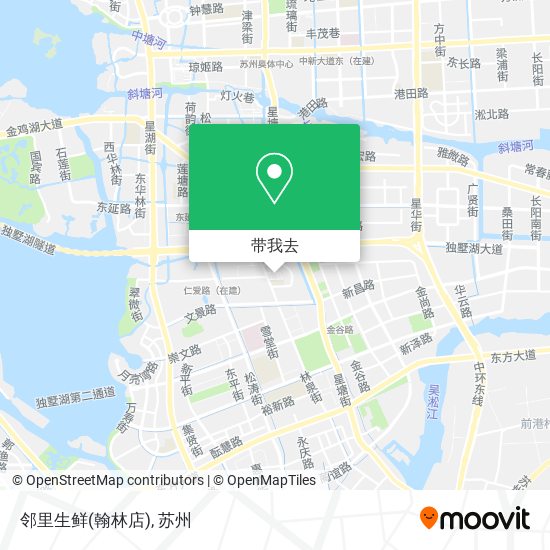 邻里生鲜(翰林店)地图