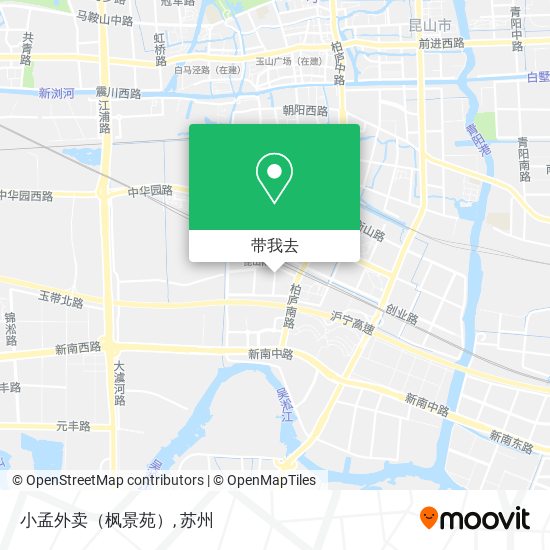 小孟外卖（枫景苑）地图