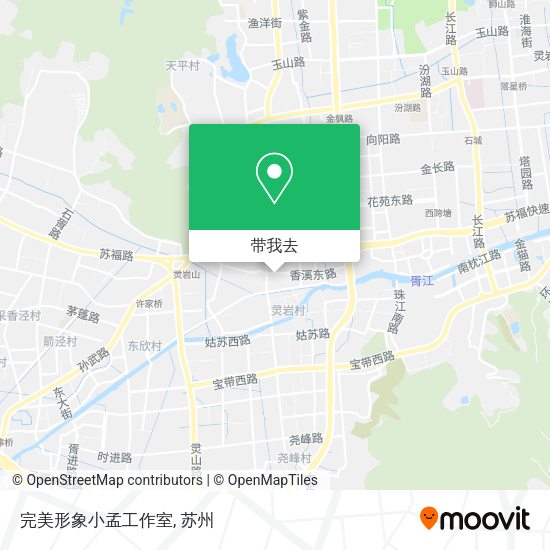 完美形象小孟工作室地图