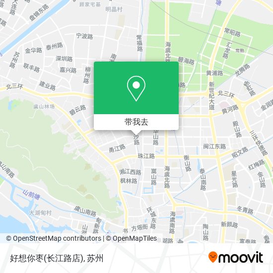 好想你枣(长江路店)地图