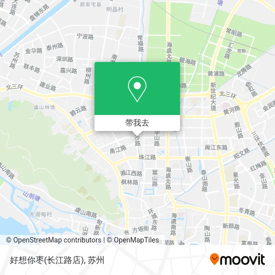 好想你枣(长江路店)地图