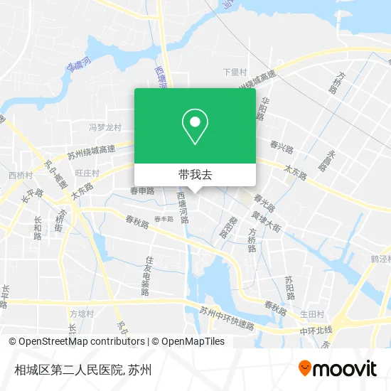 相城区第二人民医院地图