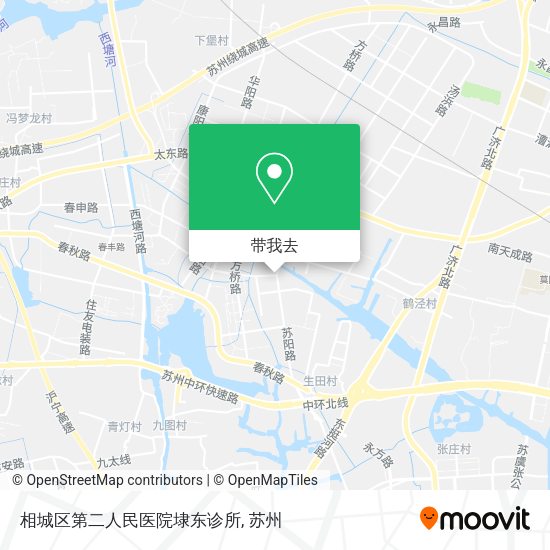 相城区第二人民医院埭东诊所地图