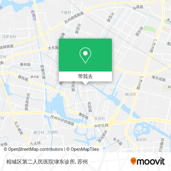 相城区第二人民医院埭东诊所地图