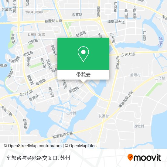 车郭路与吴淞路交叉口地图