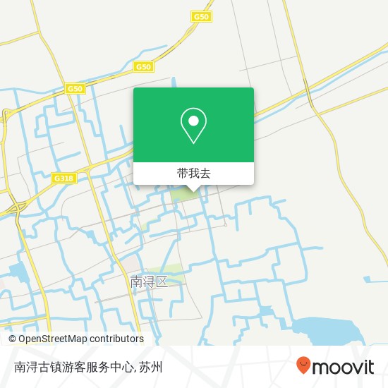 南浔古镇游客服务中心地图