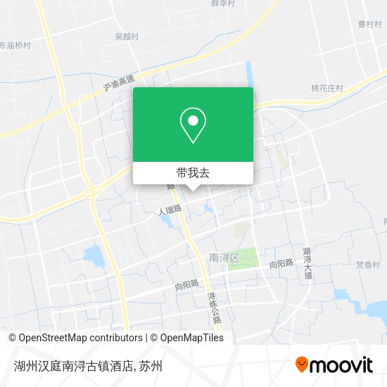 湖州汉庭南浔古镇酒店地图