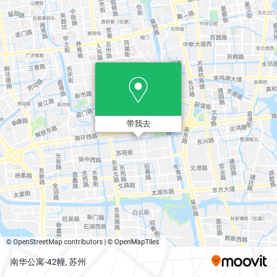 南华公寓-42幢地图