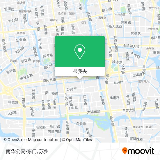 南华公寓-东门地图