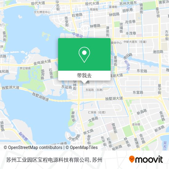 苏州工业园区宝程电源科技有限公司地图