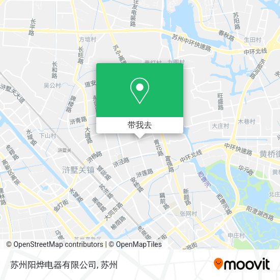 苏州阳烨电器有限公司地图