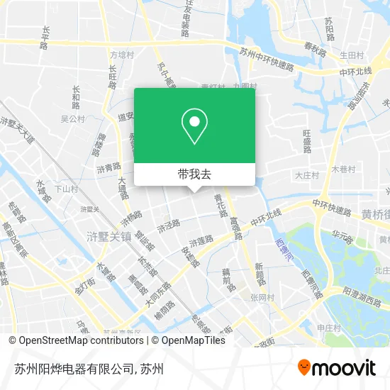 苏州阳烨电器有限公司地图
