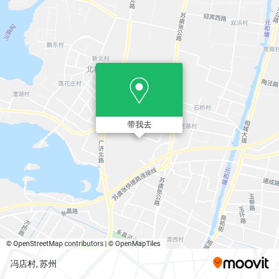 冯店村地图