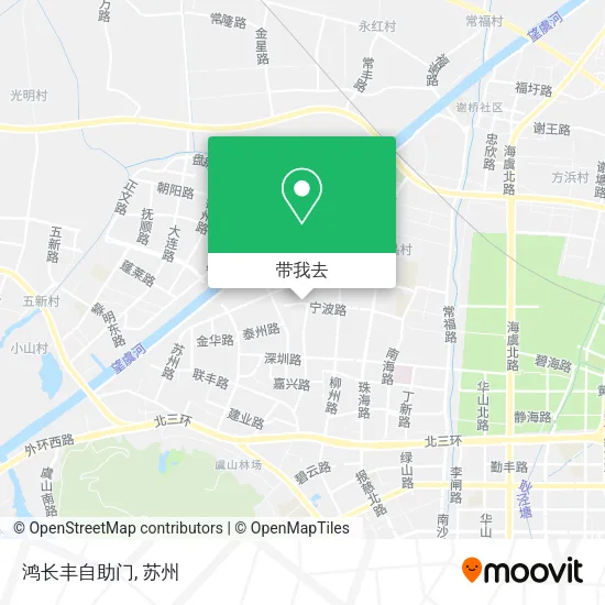 鸿长丰自助门地图
