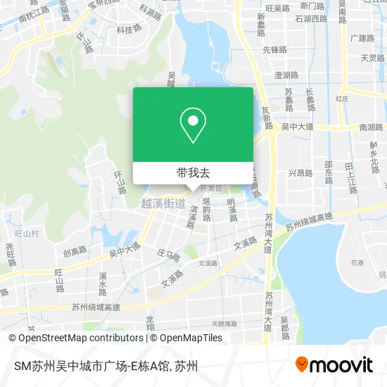 SM苏州吴中城市广场-E栋A馆地图