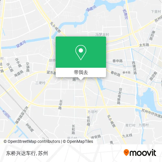 东桥兴达车行地图