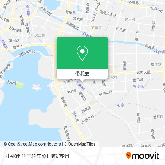 小张电瓶三轮车修理部地图
