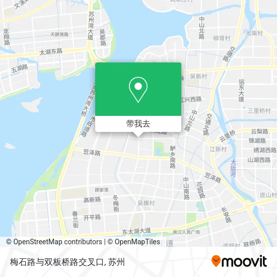 梅石路与双板桥路交叉口地图