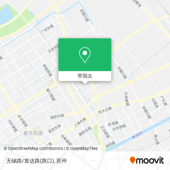 无锡路/发达路(路口)地图