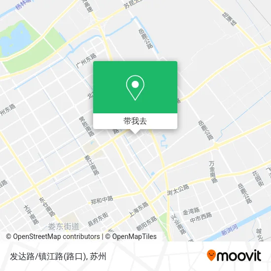 发达路/镇江路(路口)地图