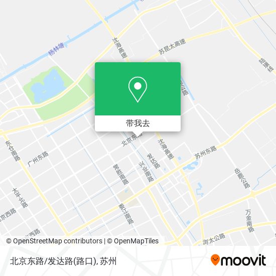 北京东路/发达路(路口)地图
