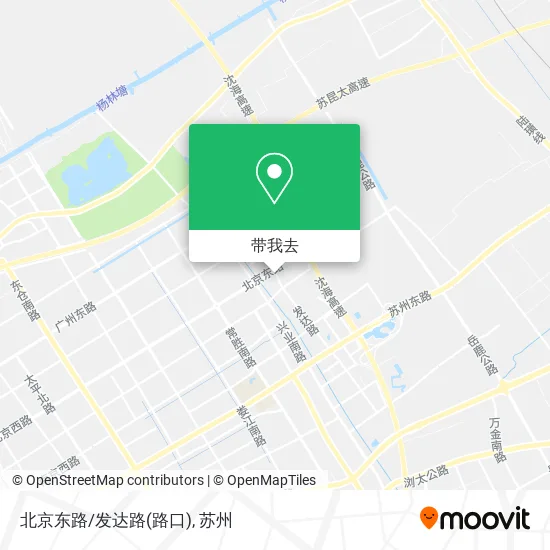 北京东路/发达路(路口)地图