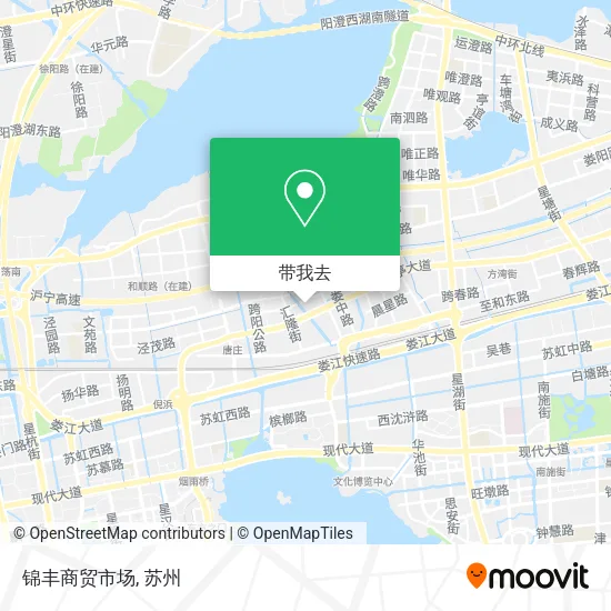 锦丰商贸市场地图
