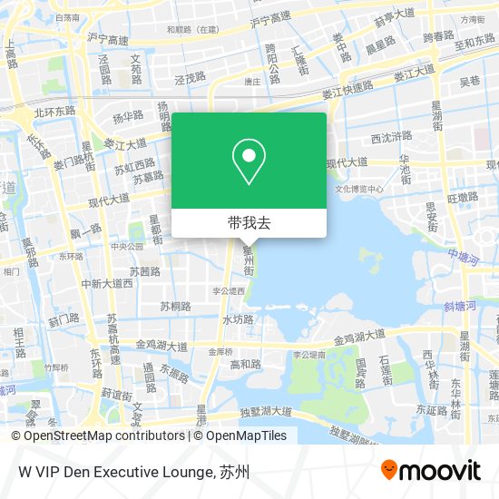 W VIP Den Executive Lounge地图