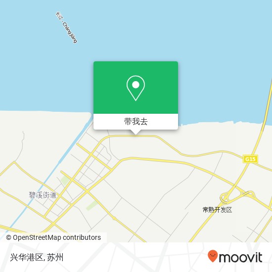 兴华港区地图