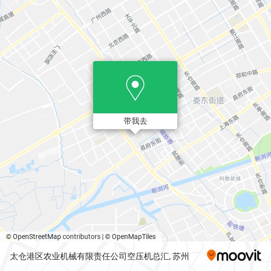 太仓港区农业机械有限责任公司空压机总汇地图