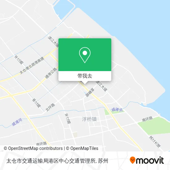 太仓市交通运输局港区中心交通管理所地图