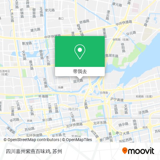 四川嘉州紫燕百味鸡地图