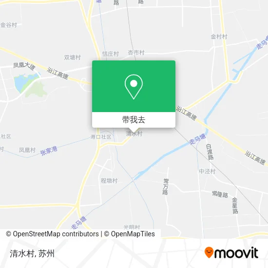 清水村地图