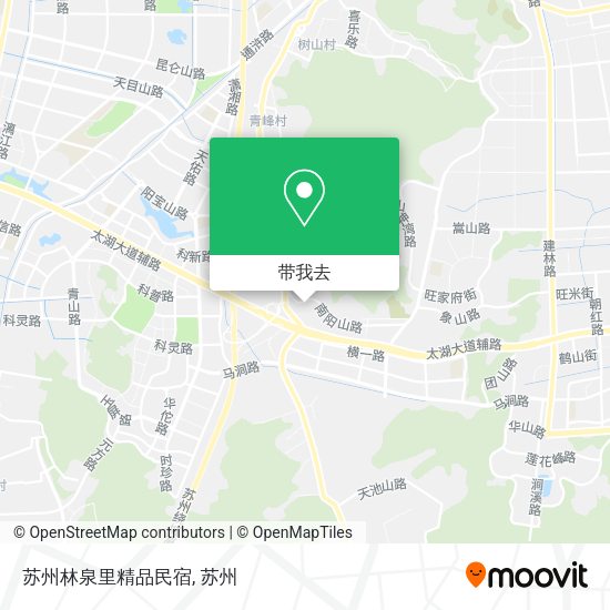 苏州林泉里精品民宿地图