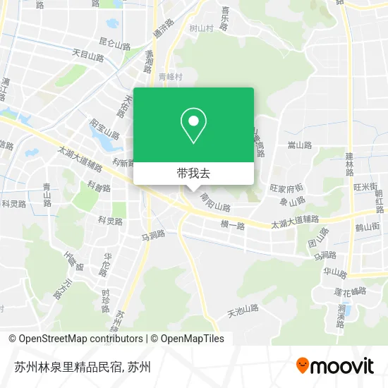 苏州林泉里精品民宿地图