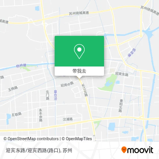 迎宾东路/迎宾西路(路口)地图