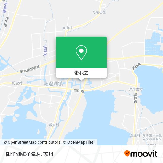 阳澄湖镇圣堂村地图