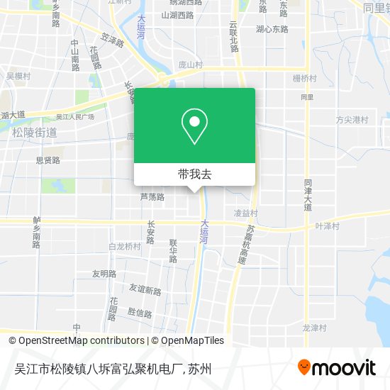 吴江市松陵镇八坼富弘聚机电厂地图