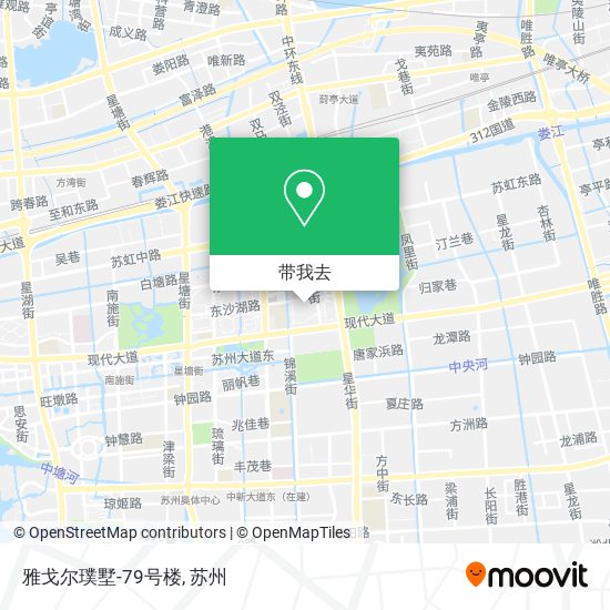 雅戈尔璞墅-79号楼地图