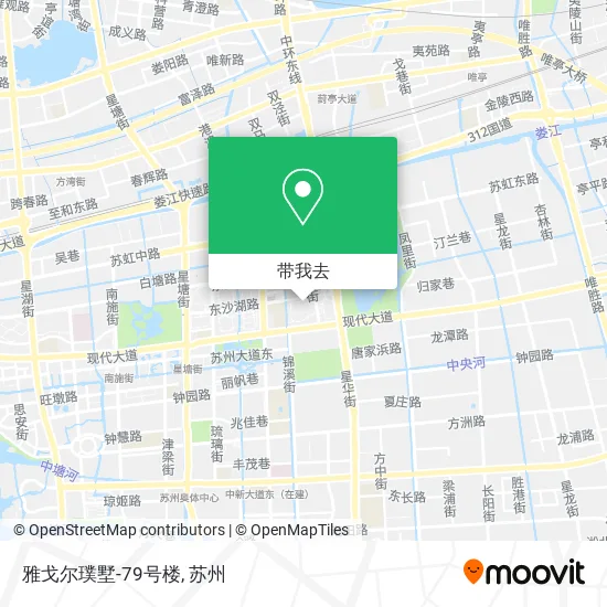 雅戈尔璞墅-79号楼地图