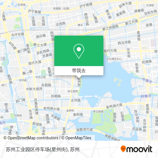 苏州工业园区停车场(星州街)地图