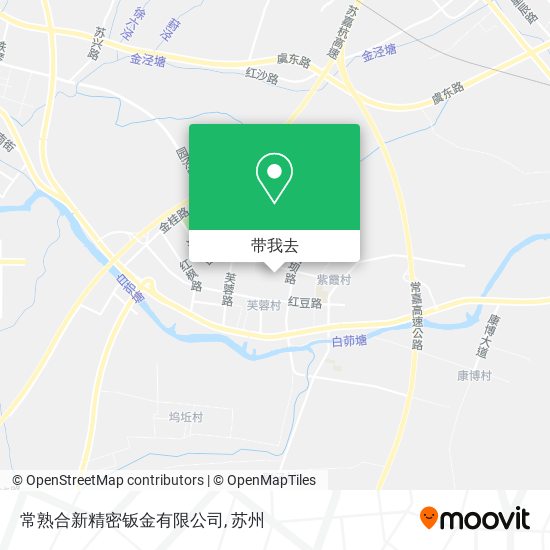 常熟合新精密钣金有限公司地图