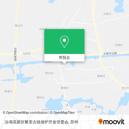 汾湖高新区黎里古镇保护开发管委会地图