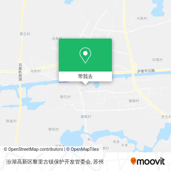 汾湖高新区黎里古镇保护开发管委会地图
