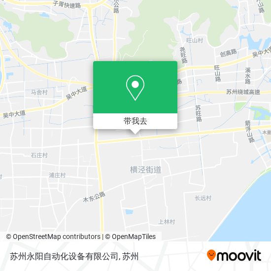 苏州永阳自动化设备有限公司地图