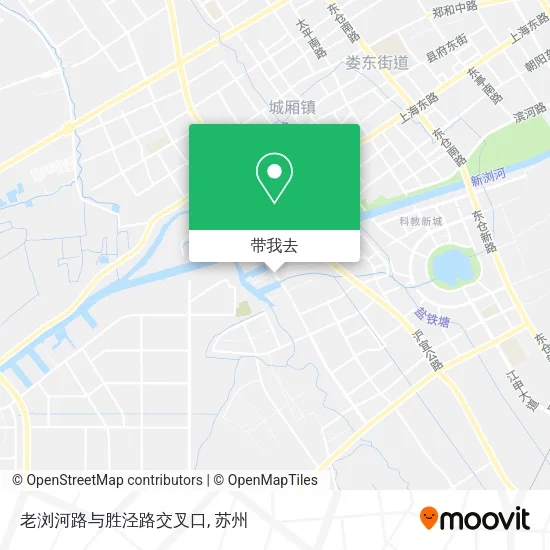 老浏河路与胜泾路交叉口地图