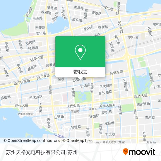 苏州天裕光电科技有限公司地图